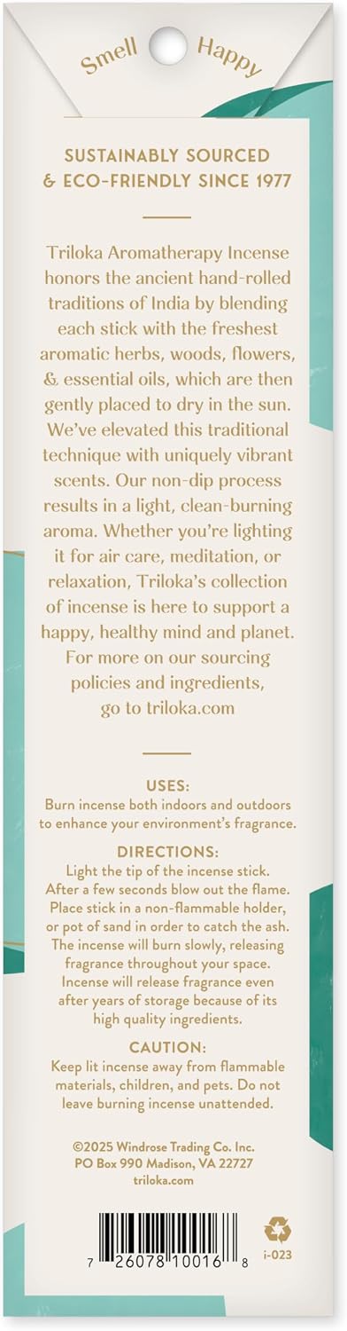 Triloka Sandalwood Incense 10Ct, 10 CT
