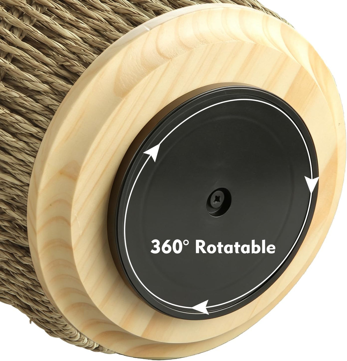 360° Rotating Tv Remote Control Holder, Bedside Caddy, Pen Holder for Desk