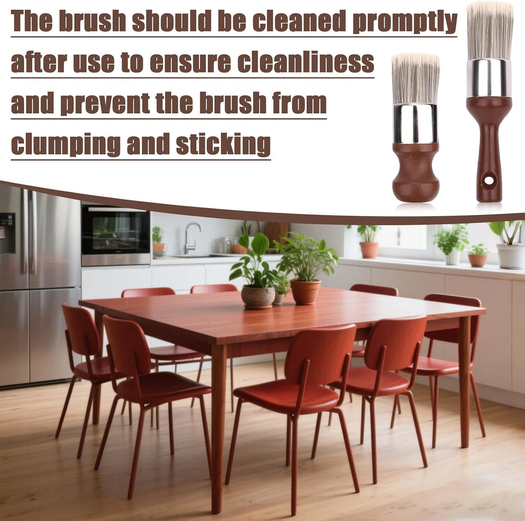 2pcs Leather Furniture Salve Brush, 2 Styles