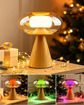 Lightdot Modern Mushroom Table Lamp Dimmable RGB Ambient Lighting Gift Box