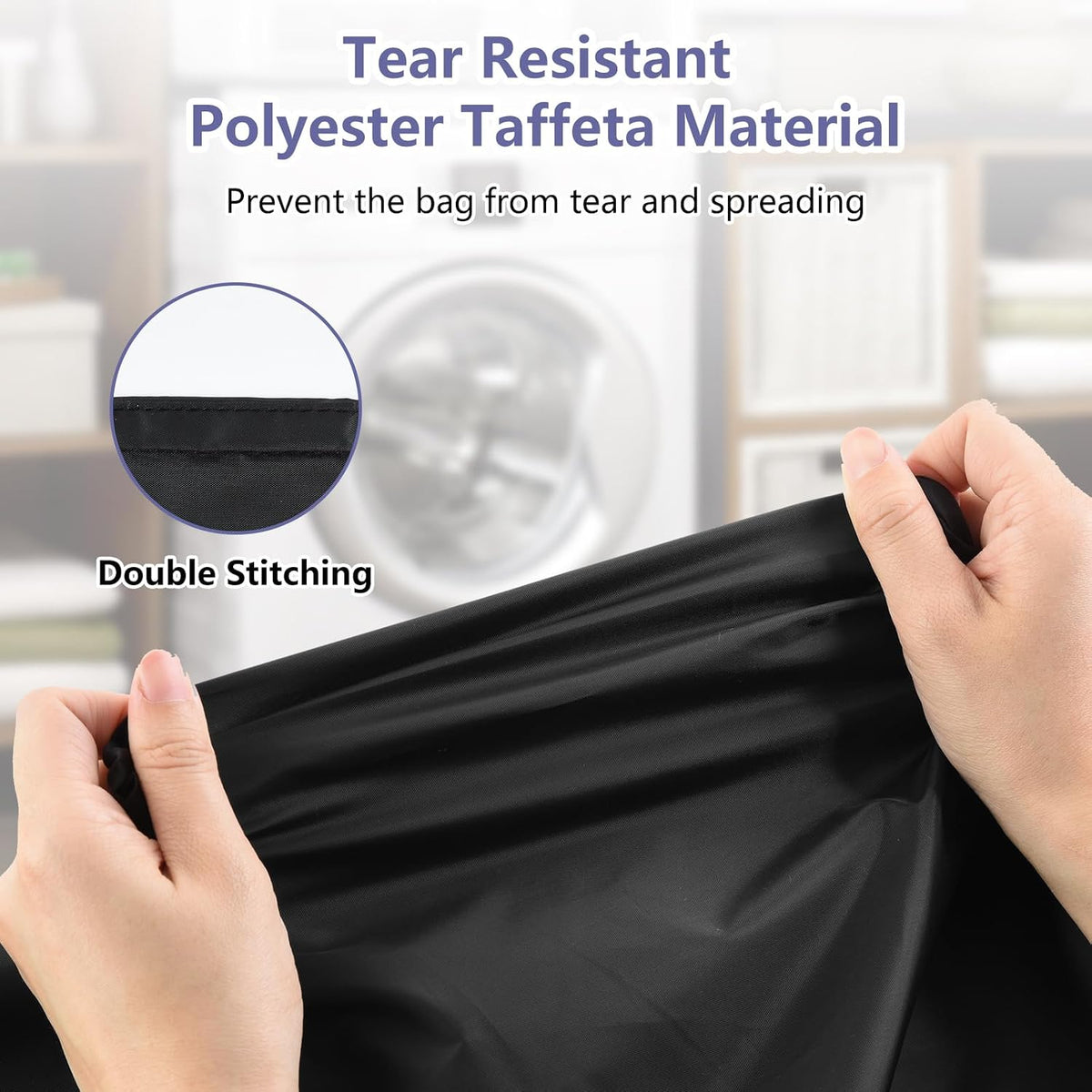 OTraki 2 Pack Large Laundry Bag 28x45 Inch Heavy Duty Laundry Wash Bag