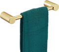 KOKOSIRI Towel Ring for Bathroom Hardware Accessories 9-Inch Hand Towel Holder Contemporary Wall Mounting Brushed Gold Stainless Steel, B4007BG-L9