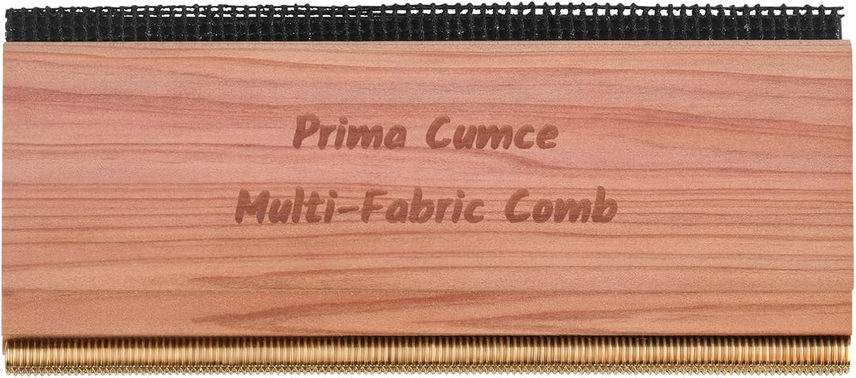 Cashmere Comb – 100 x 44 x 10mm Multi-Fabric Shaver for Clothing – Durable Cedar Wood Comb with Metal Pick – Easy to Use and Portable Fiber Cloth Pilling Remover Ideal for Sweaters, Fuzz
