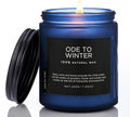 M&SENSE Ode to Winter Candles for Home Scented 7.05oz Natural Soy Wax 50h