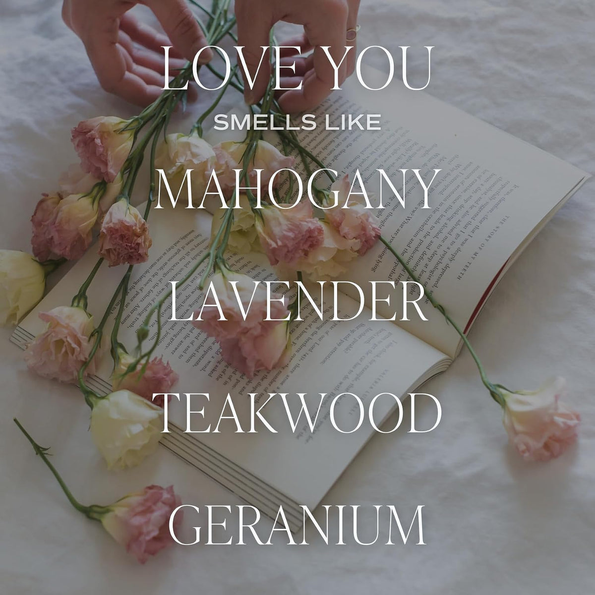 Sweet Water Decor Love You Soy Wax Candle, 9oz Jar, Gift for Loved Ones