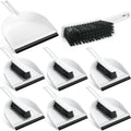 Zubebe 6 Pcs Mini Dustpan and Brush Set, Small Broom and Dustpan Set