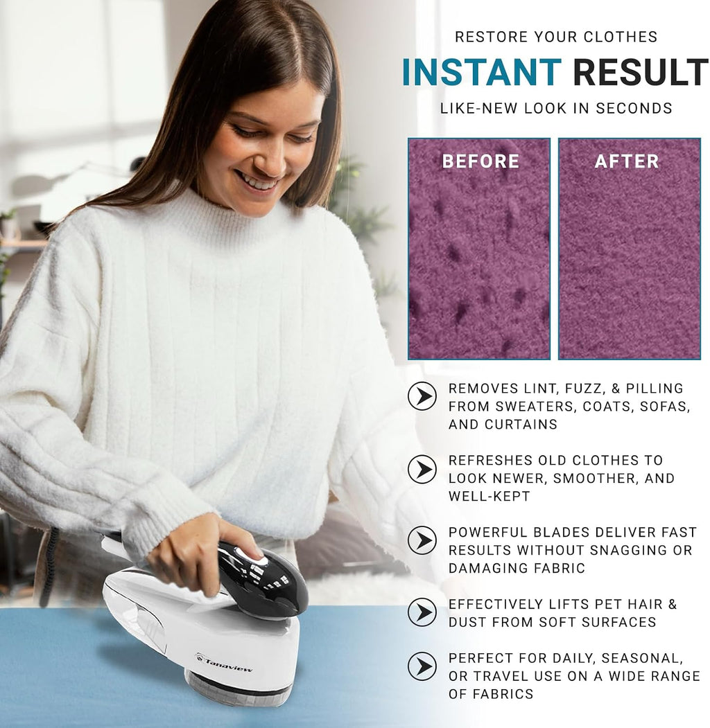 Power Corded Electric Fabric Shaver