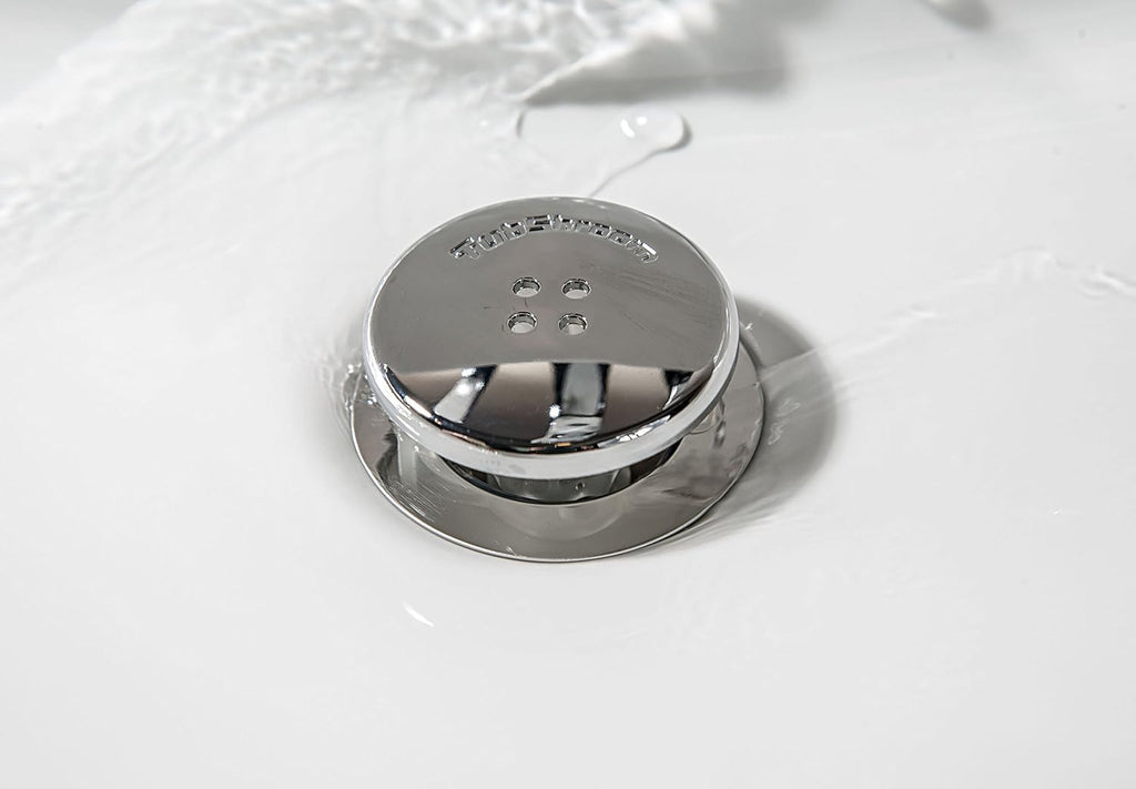 TubShroom and SinkShroom Drain Protectors Hair Catchers for Bathtubs and Sinks, Chrome