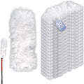 (20 Count) Disposable Duster Refills Compatible with O-Cedar Flex & Catch Dusters, Heavy Duty Dust Refills, Multi-Surface Duster Replacement Kit, Dust Removal Brush Heads