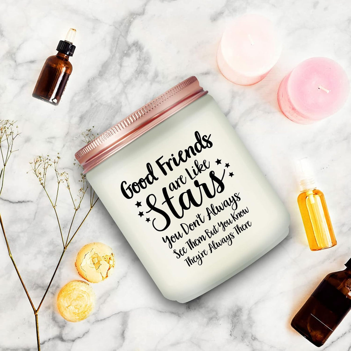 Best Friend Gift for Women, Friendship Gifts for Friends Candle