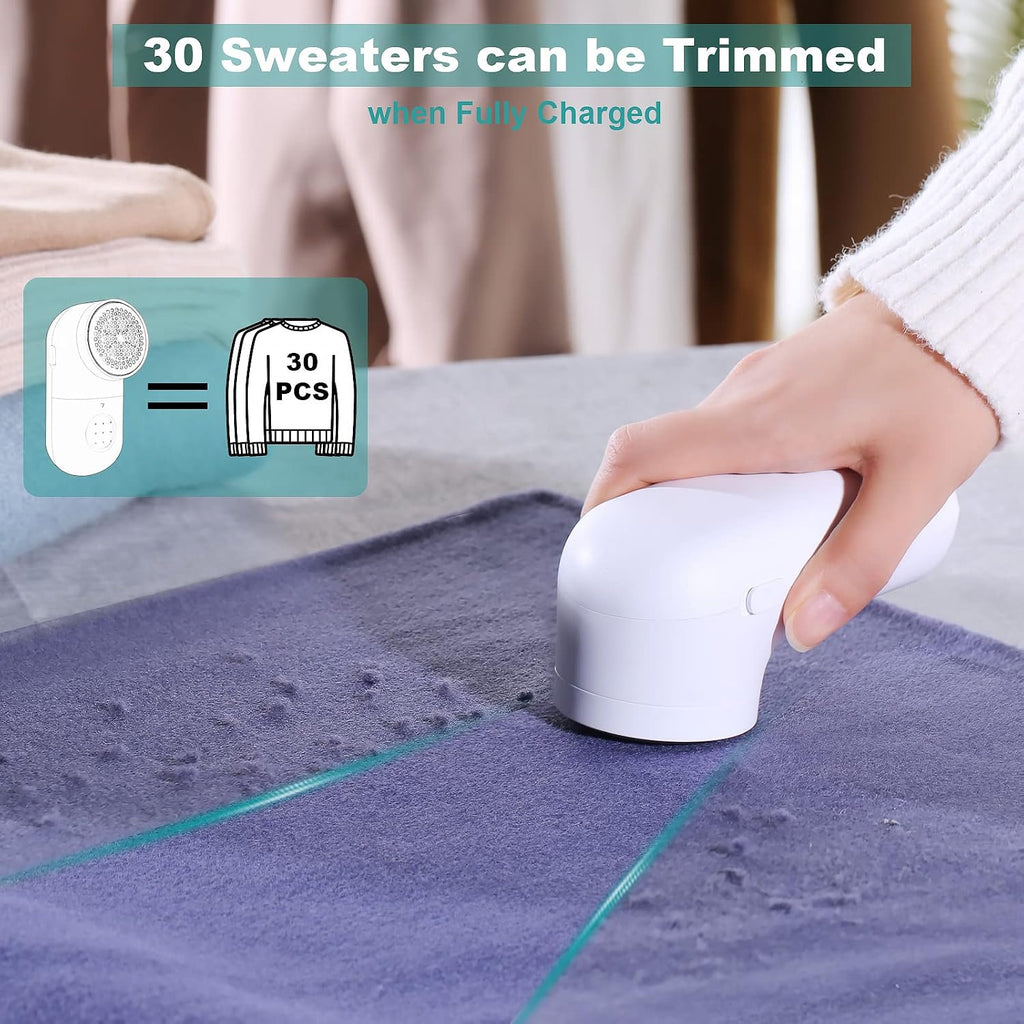Fabric Shaver, USB Rechargeable Lint Remover for Clothes, Sweater