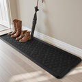 tchdio Durable Rubber Boot Tray and Shoe Mat for Entryway - Heavy Duty Waterproof Shoe Tray Organizer, Non Slip Boot Trays for Front Door, Entryway Muddy Shoes Storage, 16x48 Inches