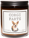 Corgi Gifts & Decor, Dog Mom Gifts - Lavender & Eucalyptus Candle