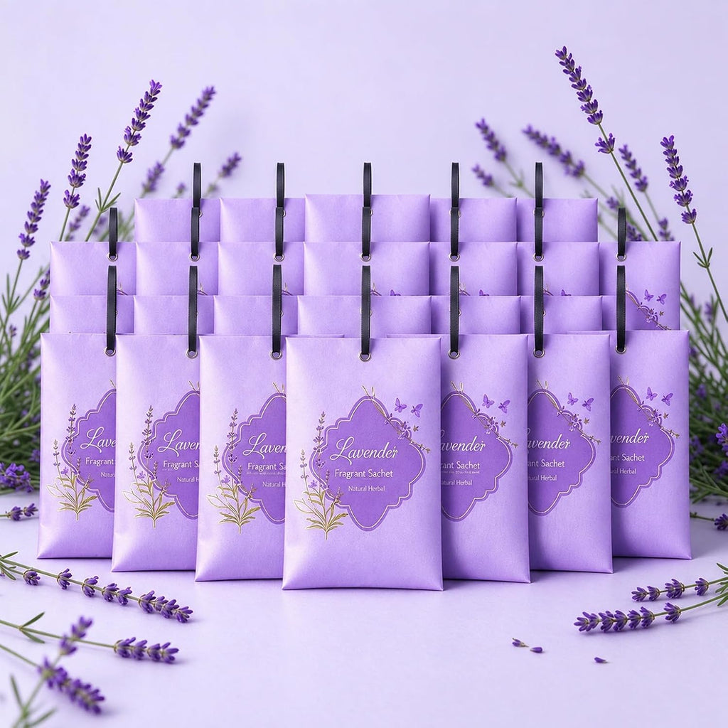 18 Pack Lavender Scented Sachets, Long‑Lasting Fragrance Sachet Bags