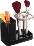 iDesign Toothbrush Holder, Black/Matte Satin