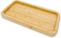 Bamboo Vanity Bathroom Tray for Counter, Bamboo Tray for Bathroom, Toilet Tank, Perfume 11.8L x 5.9W x 0.8H inch (Bamboo)
