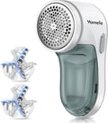 Fabric Shaver, Electric Lint Remover for Clothes & Furniture, Sweater Shaver & Pilling Remover, Depiller wtih 2 Extra Blades Included, Lint Shaver for Clothing - Battery Operated