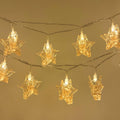 YOLIGHT Stars Photo Clips String Light, 10ft LED Photo Wall Decor Lights with 20 Clips, Battery Operated Star Fairy Lights for Dorm Room Christmas Party Wedding Valentines Day Decoration
