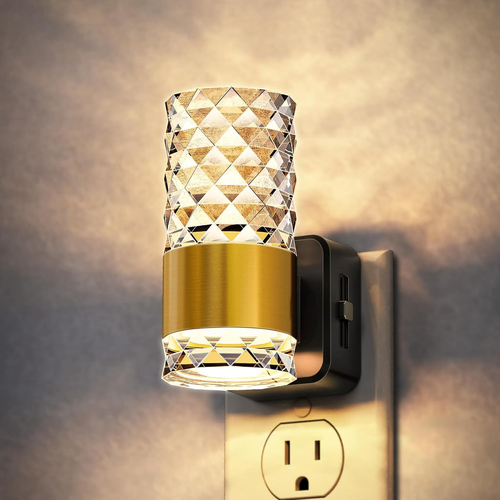 DORESshop LED Night Light,Acrylic Night Lights Plug into Wall