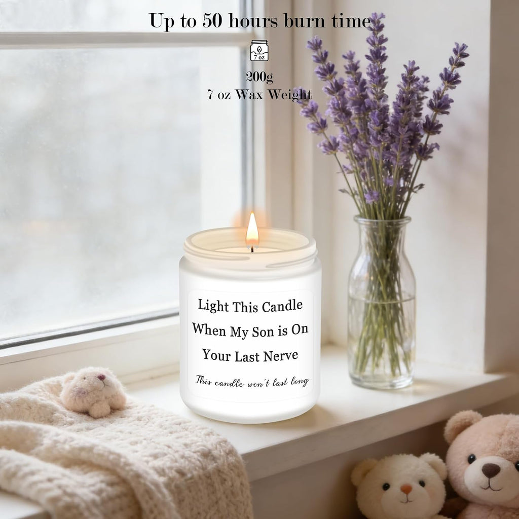 Gifts for Daughter in Law, Christmas DIL Lavender Candles Gifts
