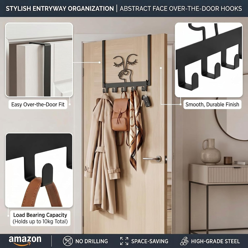 Reallnaive Bad Smell Over The Door Hooks Humorous Bathroom Decor