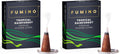 Fumino Tropical Rainforest Incense Cones 30 Pack - Handmade Natural Masala Incense Cones for Meditation & Home Fragrance, Low-Smoke Fresh Green & Citrus Scent, Bureau Veritas Certified