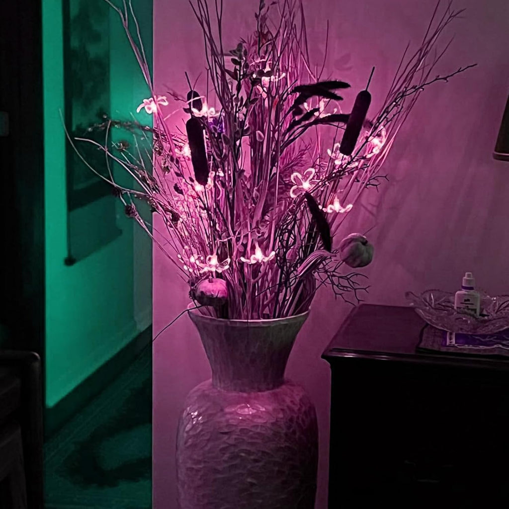 USB & Battery Powered Pink Cherry Blossom Flower String Lights Party Decor