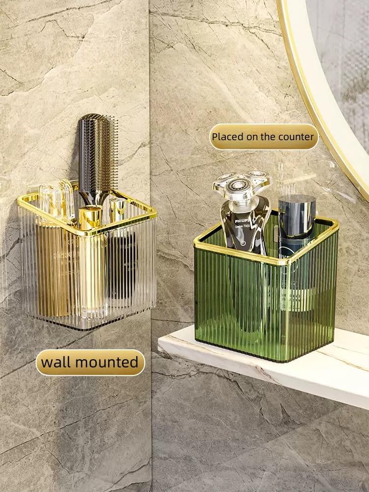 Luxury Wall Mounted Toothbrush Holder for Tooth Brush,Set of 2