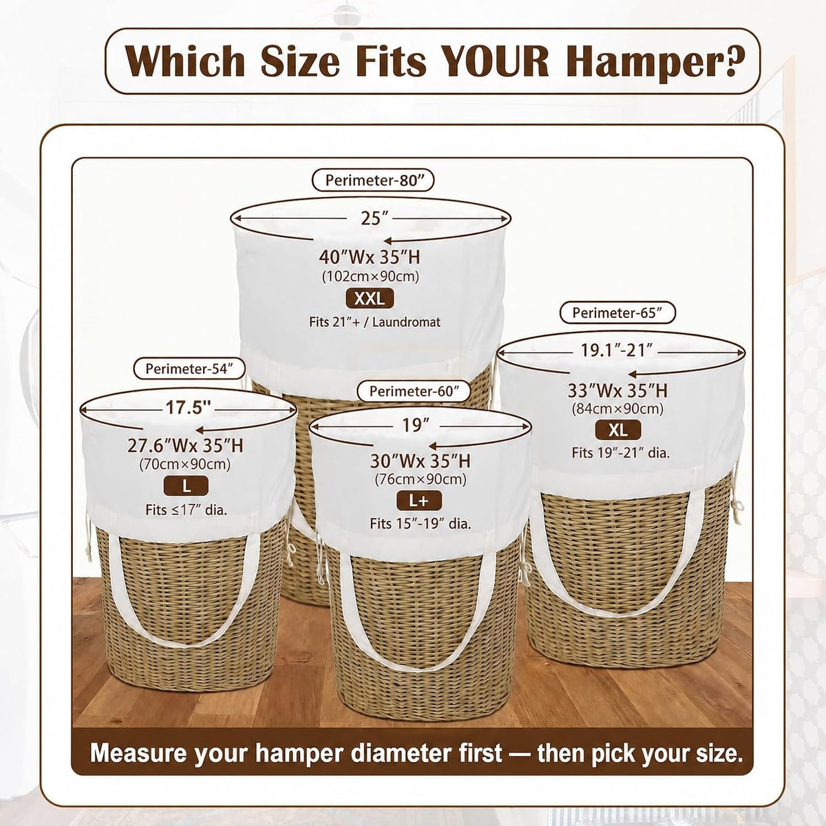 Canvas Laundry Bag 33"Wx 35"H, Heavy Duty Hamper Liner, XL Geom SlateGreen