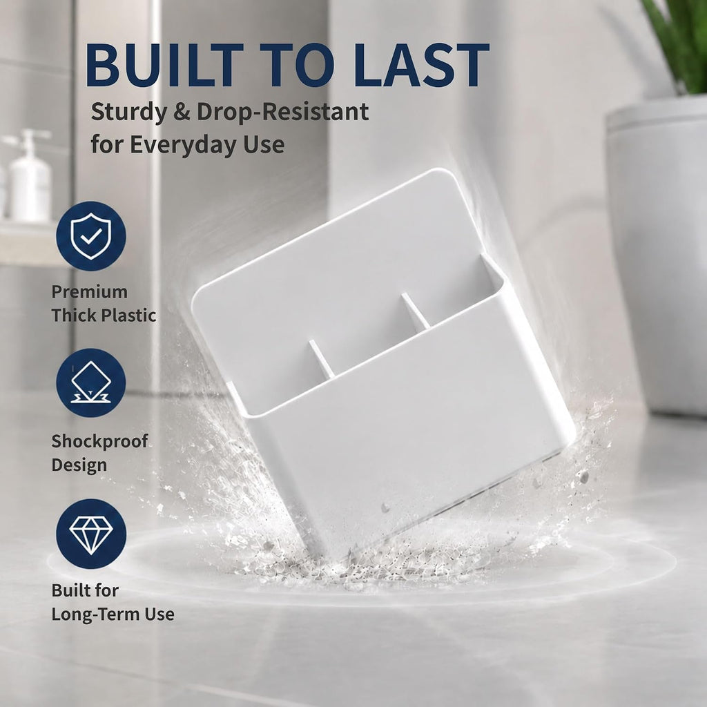 Magnetic Toothbrush Holder for Cruise Essentials 2026, Magnet Wall Mounted Organizer for Small Spaces Cruise Cabins Bathroom，Alaska/Caribbean Cruise Ship Travel Must Haves