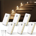 EZVALO 6-Pack Sync Motion Sensor Light Indoor, Rechargeable Night Lights
