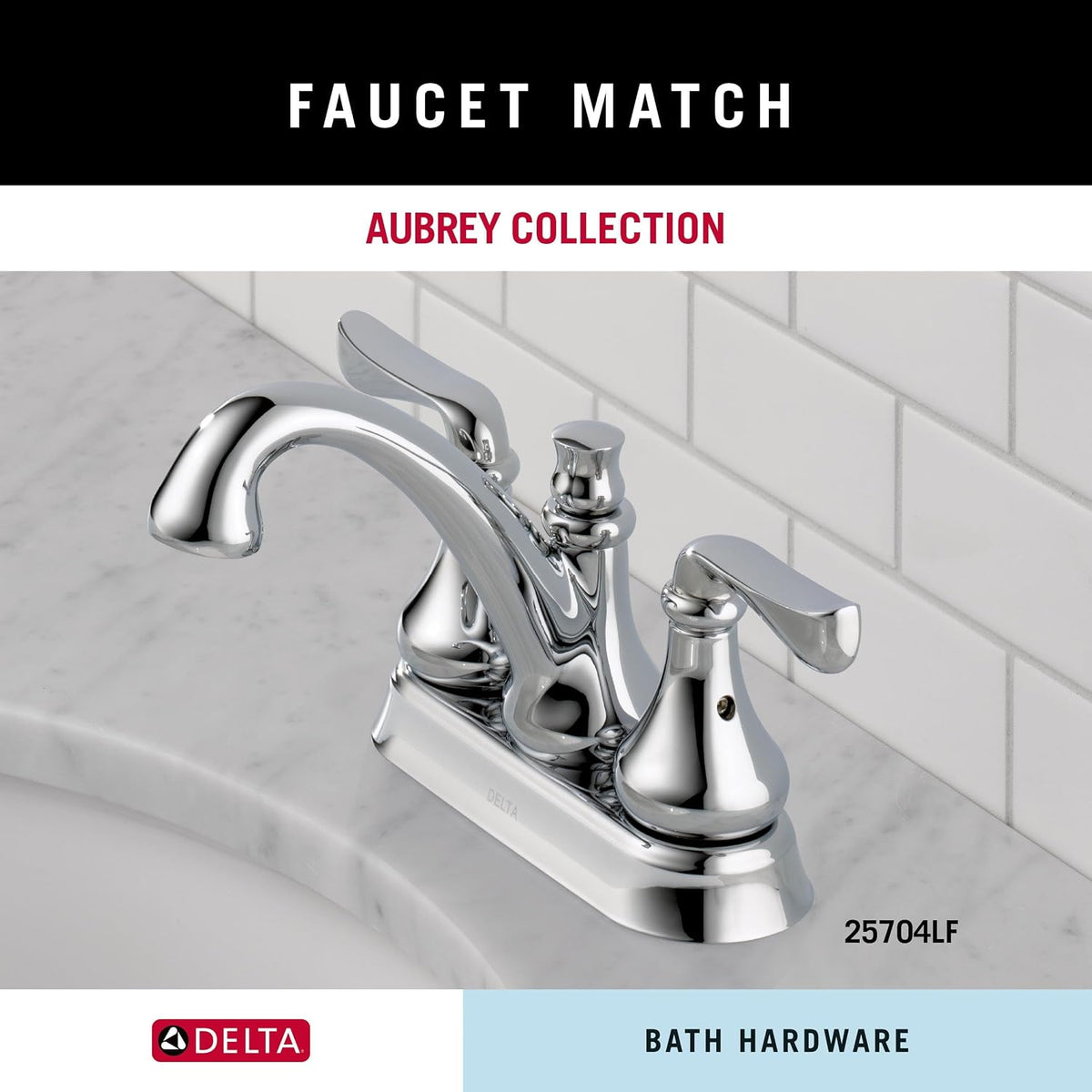DELTA FAUCET Rubber Limited AUB50-PC Aubrey Wall Mount Pivot Arm Toilet Paper Holder Bath Hardware Accessory in Polished Chrome