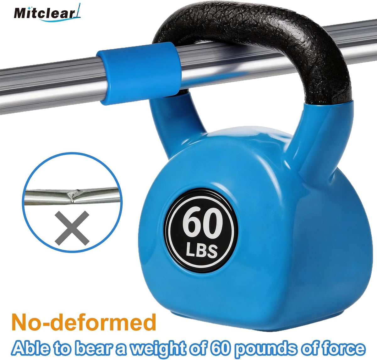 Mitclear 10 Feet Long Squeegee Window Cleaner Tool for Outdoor High Windows