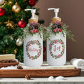 Christmas Soap Dispenser, Christma Kitchen Decor Soap Pump 2PCS