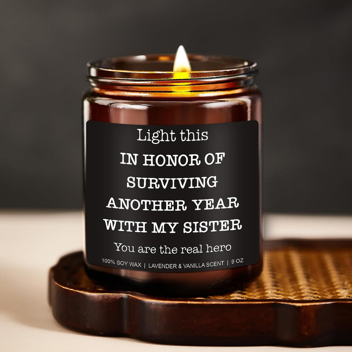 Younift Funny Scented Candle, Brother in Law Christmas & Birthday Gifts