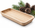 15.7 inch Decorative Wood Dough Bowl, Handcrafted Wooden Dough Bowl