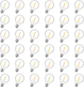 GvvooHome 36 Pack G40 LED Outdoor String Light Replacement Bulb, Warm White
