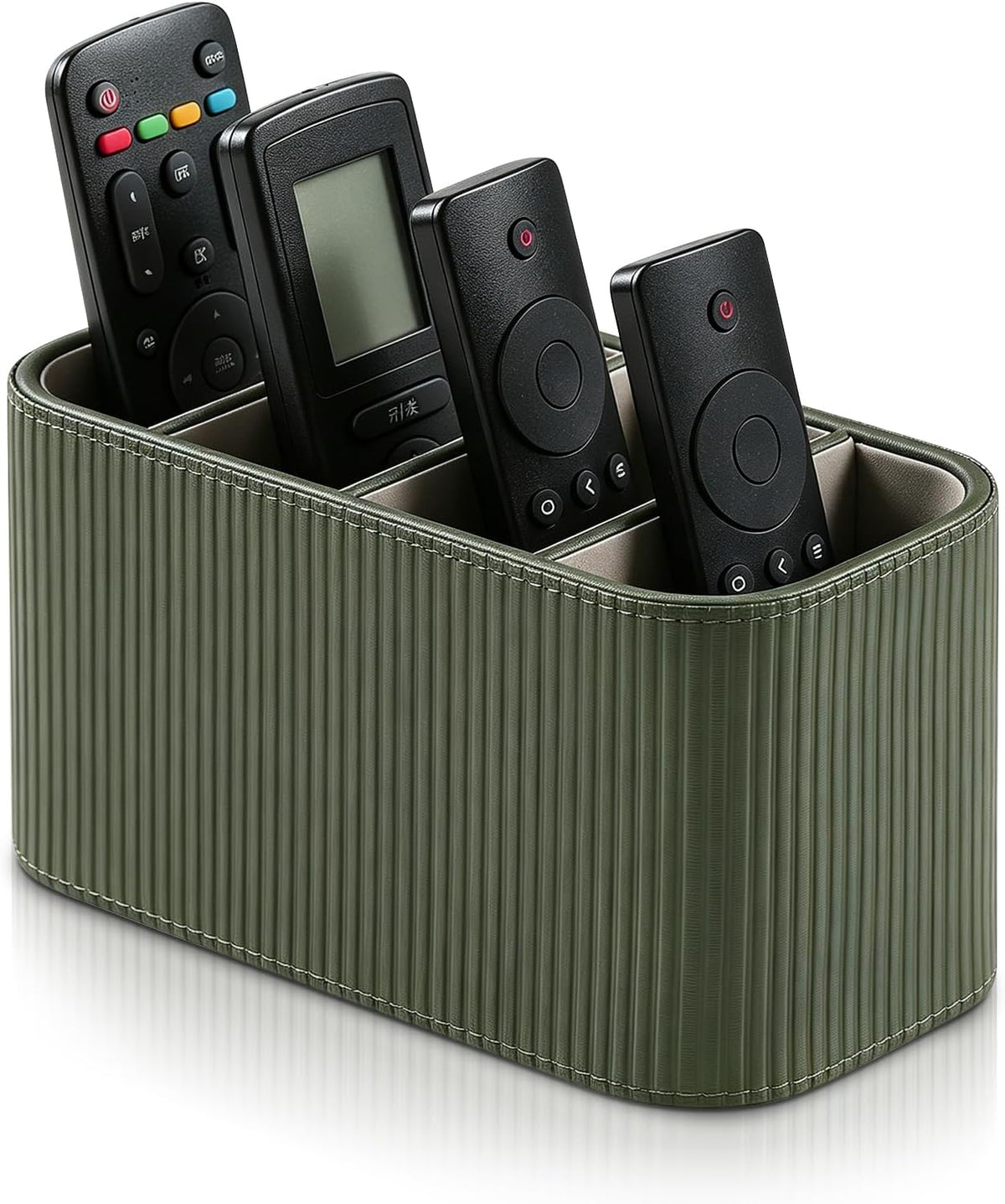 TV Remote Control Holder Remote Holder Caddy Organizer (Green)
