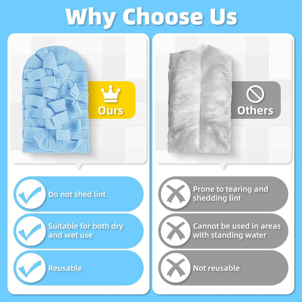 Reusable Duster Refills, Washable Duster for Swiffer (6 PCS)