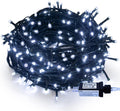 Christmas Tree String Lights Bright White - 320 LEDs 115ft/35m 8 Modes End-to-End Plug in Indoor/Outdoor Waterproof Decorative Fairy Twinkle Xmas Lights for Wedding/Room/Patio/New Year/Home - Cool