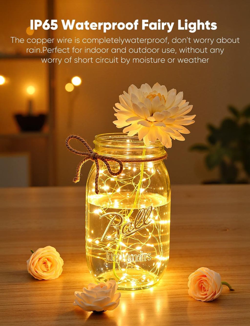 Brightown 14 Pack LED Fairy Lights Battery Operated String Lights