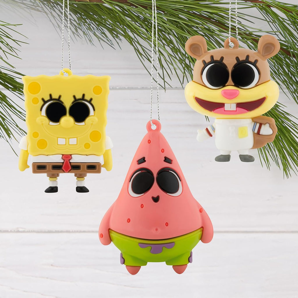 Hallmark Spongebob Mystery Christmas Ornaments (Blind Box, Set of 2)