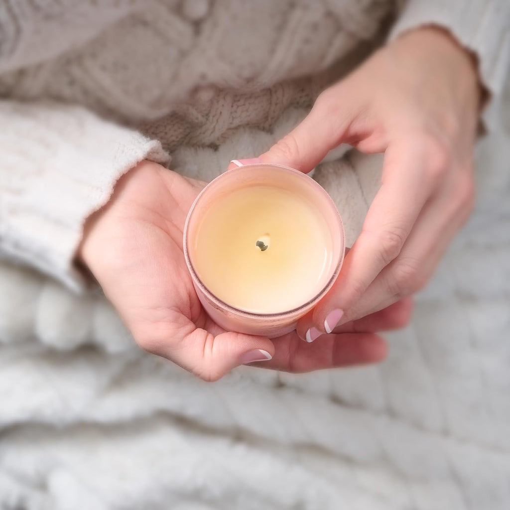 Christian Art Gifts Soy Wax Scented Candle: Be Still & Know Bible Verse
