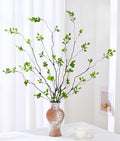 Waipfaru 6PCS Artificial Ficus Branches for Vase, Faux Greenery Stems for Vase Filler, 47in Realistic Flexible Eucalyptus Stems Fake Artificial Twig Plants Indoor Home Tables Centerpieces Office Decor
