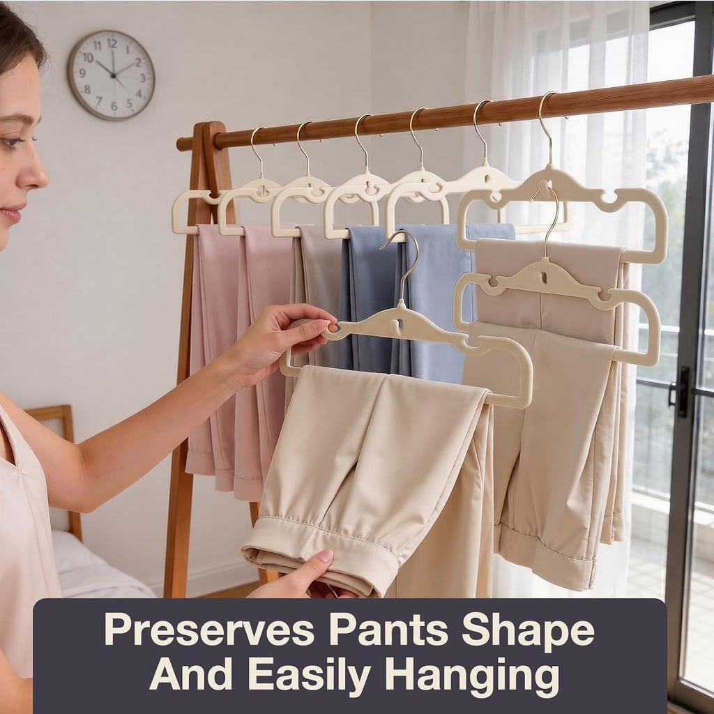 Velvet Pants Hangers 30 Pack Velvet Hangers Non Slip,for Pants Coat