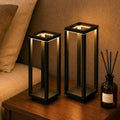 2Pack Cordless Table Lamp Rechargeable, 10" Portable Table Light