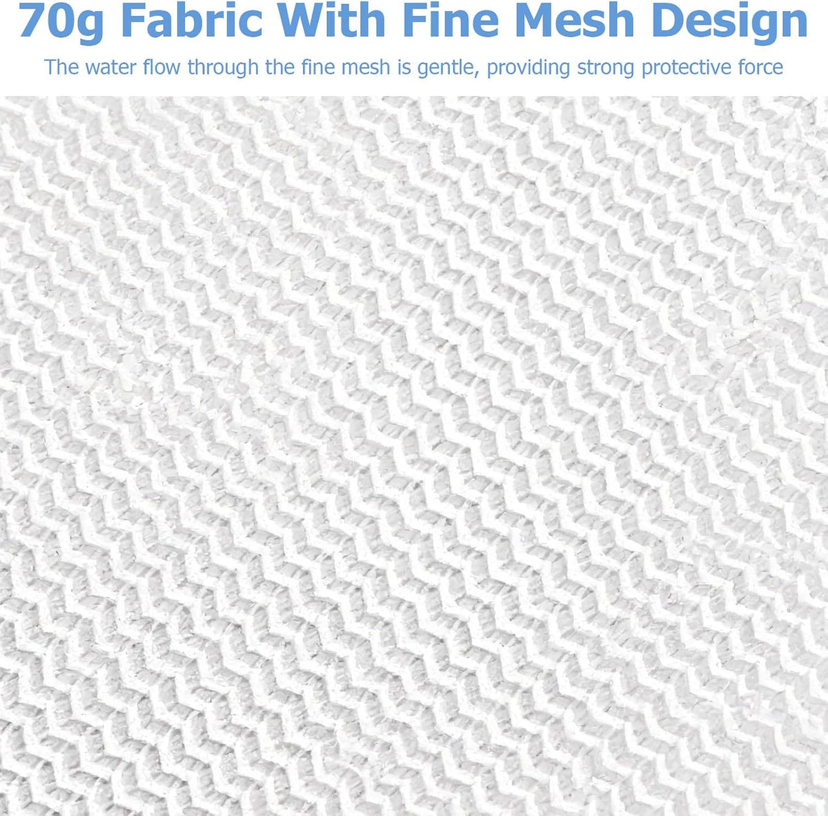 4 Pcs Mesh Laundry Bags for Delicates - 20" x 16" 70G Fine Mesh with Manual-Lock Zipper, Wash Bags for Lingerie Bras Socks Jeans, Ideal for College Dorm Travel Home