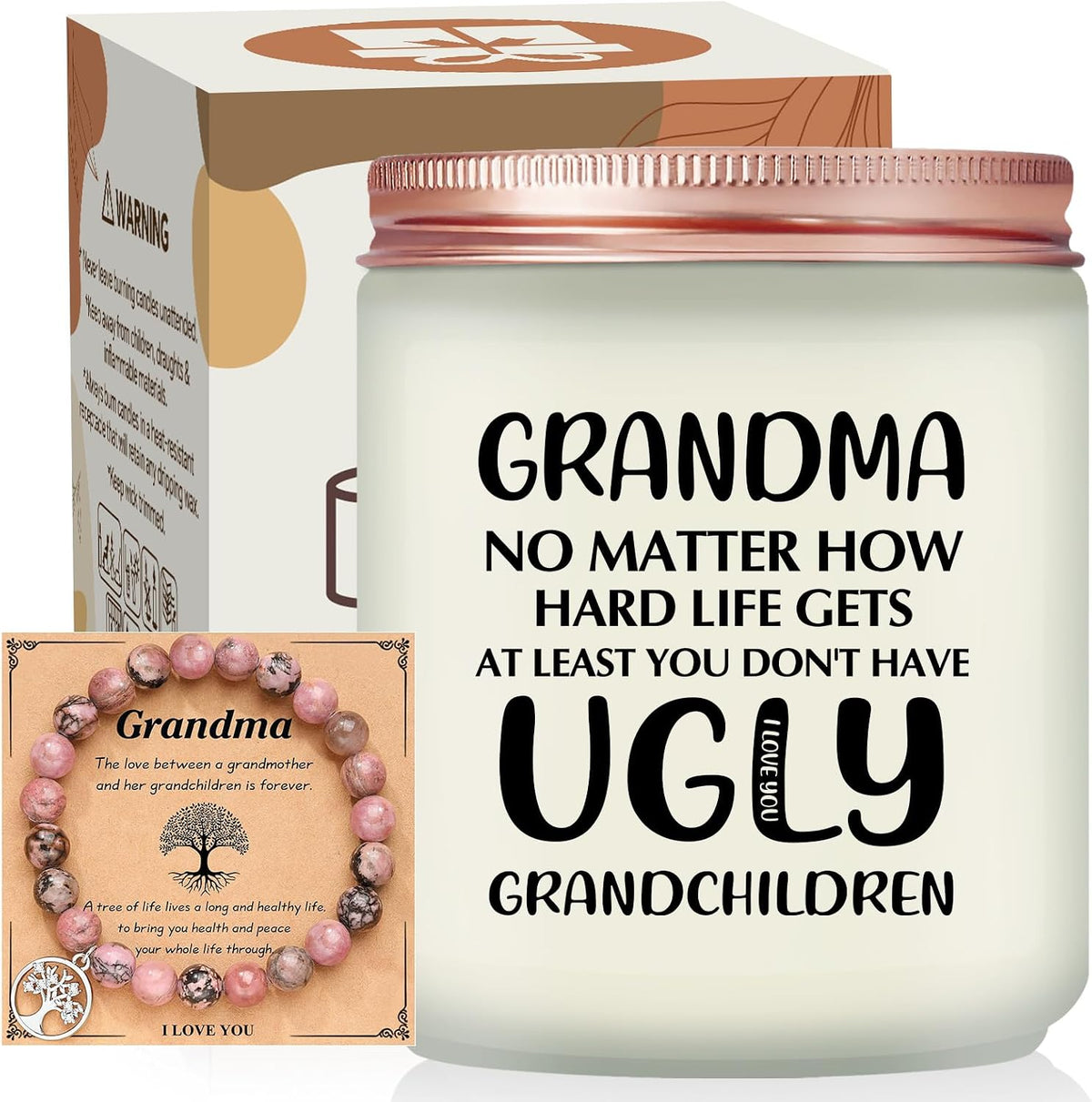 Grandma Gifts Candle, Christmas, Birthday Gifts for Grandma