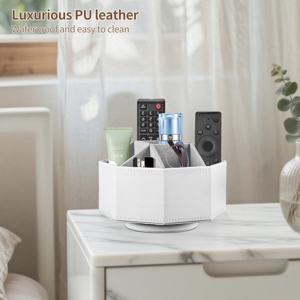 360° Spinning Remote Control Holder,Pen Caddy,Studio Art Supplies Organizer
