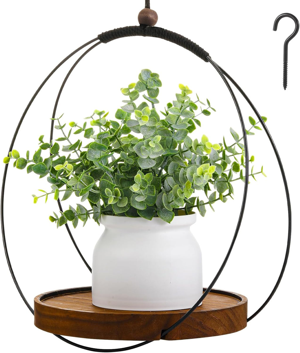 Threehoney 1 Pack 7.9'' Hanging Planter for Indoor Plants, Plant Hangers